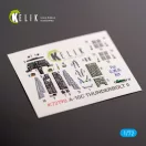 Kelik A-10C Thunderbolt II - interior 3D decals for GWH kit 3D matrica