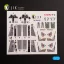 Kelik T-2 Advanced Trainer - interior 3D decals for Platz kit 3D matrica