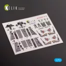 Kelik T-2 Advanced Trainer - interior 3D decals for Platz kit 3D matrica
