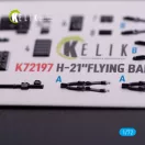 Kelik H-21 Flying Banana - interior 3D decals for Italeri kit 3D matrica