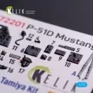 Kelik P-51D Mustang - interior 3D decals for Tamiya kit 3D matrica