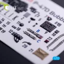 Kelik P-47D Bubbletop - interior 3D decals for Tamiya kit 3D matrica