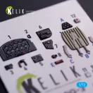 Kelik MiG-3 - interior 3D decals for Armory kit 3D matrica