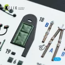 Kelik Mosquito PR.XVI - interior 3D decals for Airfix kit 3D matrica