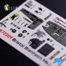 Kelik Bristol Bleninheim Mk.1 - interior 3D decals for Airfix kit 3D matrica