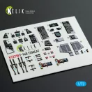 Kelik F-14B Tomcat - interior 3D decals for HobbyBoss kit 3D matrica