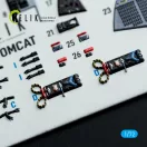 Kelik F-14B Tomcat - interior 3D decals for HobbyBoss kit 3D matrica