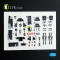 Kelik F-14D Super Tomcat - interior 3D decals for Academy kit 3D matrica