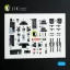 Kelik F-14D Super Tomcat - interior 3D decals for Academy kit 3D matrica