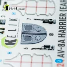 Kelik AV-8A Harrier (early) - interior 3D decals for Italeri kit 3D matrica