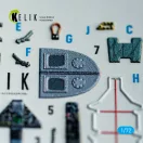 Kelik Harrier Gr1/Gr3 (Early) - interior 3D decals for Italeri kit 3D matrica