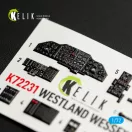 Kelik WESTLAND WESSEX HC.2 - interior 3D decals for AirFix kit 3D matrica