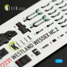 Kelik WESTLAND WESSEX HC.2 - interior 3D decals for AirFix kit 3D matrica