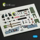 Kelik Mirage-2000C - interior 3D decals for DreamModel kit 3D matrica