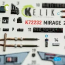 Kelik Mirage-2000C - interior 3D decals for DreamModel kit 3D matrica