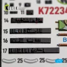 Kelik Mirage-2000D - interior 3D decals for Dream Model 3D matrica