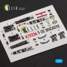 Kelik T-2C BUCKEYE - interior 3D decals for Wolfpack 3D matrica