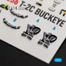 Kelik T-2C BUCKEYE - interior 3D decals for Wolfpack 3D matrica