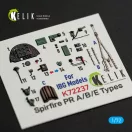 Kelik Spitfire PR A/B/E Types - interior 3D decals for IBG Models kit 3D matrica