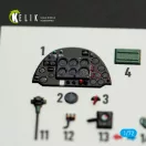 Kelik Spitfire PR A/B/E Types - interior 3D decals for IBG Models kit 3D matrica
