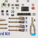 Kelik Bf-110C Early - interior 3D decals for Eduard 3D matrica