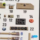 Kelik Bf-110C Early - interior 3D decals for Eduard 3D matrica