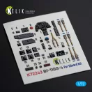 Kelik Bf-110G-4- interior 3D decals for Eduard 3D matrica
