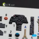 Kelik Bf-110G-4- interior 3D decals for Eduard 3D matrica
