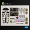 Kelik B-25J - interior 3D decals for Eduard 3D matrica