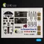 Kelik B-25J - interior 3D decals for Eduard 3D matrica