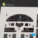 Kelik B-25J - interior 3D decals for Eduard 3D matrica