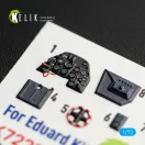 Kelik S-199 - interior 3D decals for Eduard 3D matrica