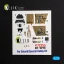 Kelik Bf-109 E - interior 3D decals for Special Hobby / Eduard 3D matrica