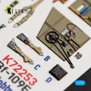Kelik Bf-109 E - interior 3D decals for Special Hobby / Eduard 3D matrica