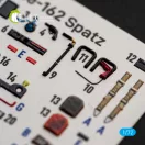 Kelik He-162 Spatz - interior 3D decals for Special Hobby 3D matrica