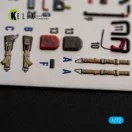 Kelik He-162 Spatz - interior 3D decals for Special Hobby 3D matrica