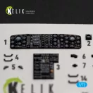 Kelik CH-54A Tarhe - interior 3D decals for ICM 3D matrica