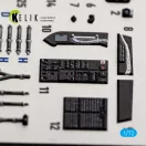 Kelik CH-54A Tarhe - interior 3D decals for ICM 3D matrica