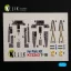 Kelik T-1B - interior 3D decals for Platz 3D matrica