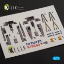 Kelik T-1B - interior 3D decals for Platz 3D matrica