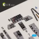 Kelik T-1B - interior 3D decals for Platz 3D matrica