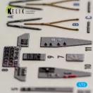 Kelik T-1B - interior 3D decals for Platz 3D matrica