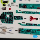 Kelik MiG-21 bis - interior 3D decals for Eduard 3D matrica