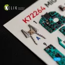 Kelik MiG-21 bis - interior 3D decals for Eduard 3D matrica