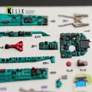 Kelik MiG-21 bis - interior 3D decals for Eduard 3D matrica