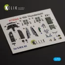 Kelik A-10A Thunderbolt - interior 3D decals for Great Wall Hobby 3D matrica