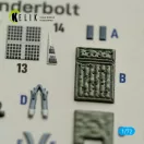 Kelik A-10A Thunderbolt - interior 3D decals for Great Wall Hobby 3D matrica