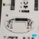 Kelik E-2C Hawkeye - interior 3D decals for Hasegawa 3D matrica