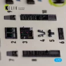 Kelik E-2C Hawkeye - interior 3D decals for Hasegawa 3D matrica