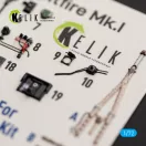 Kelik Spitfire Mk.I - interior 3D decals for IBG 3D matrica